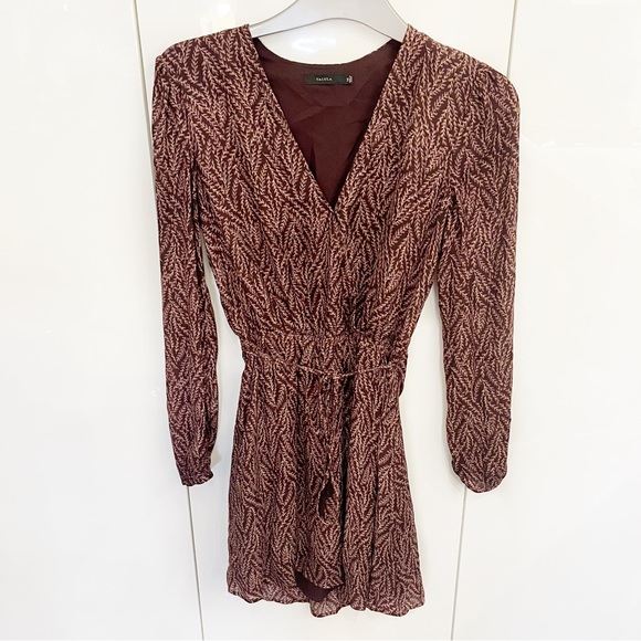 Talula Purple Print Dress - Picture 2 of 2